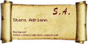 Stern Adrienn névjegykártya